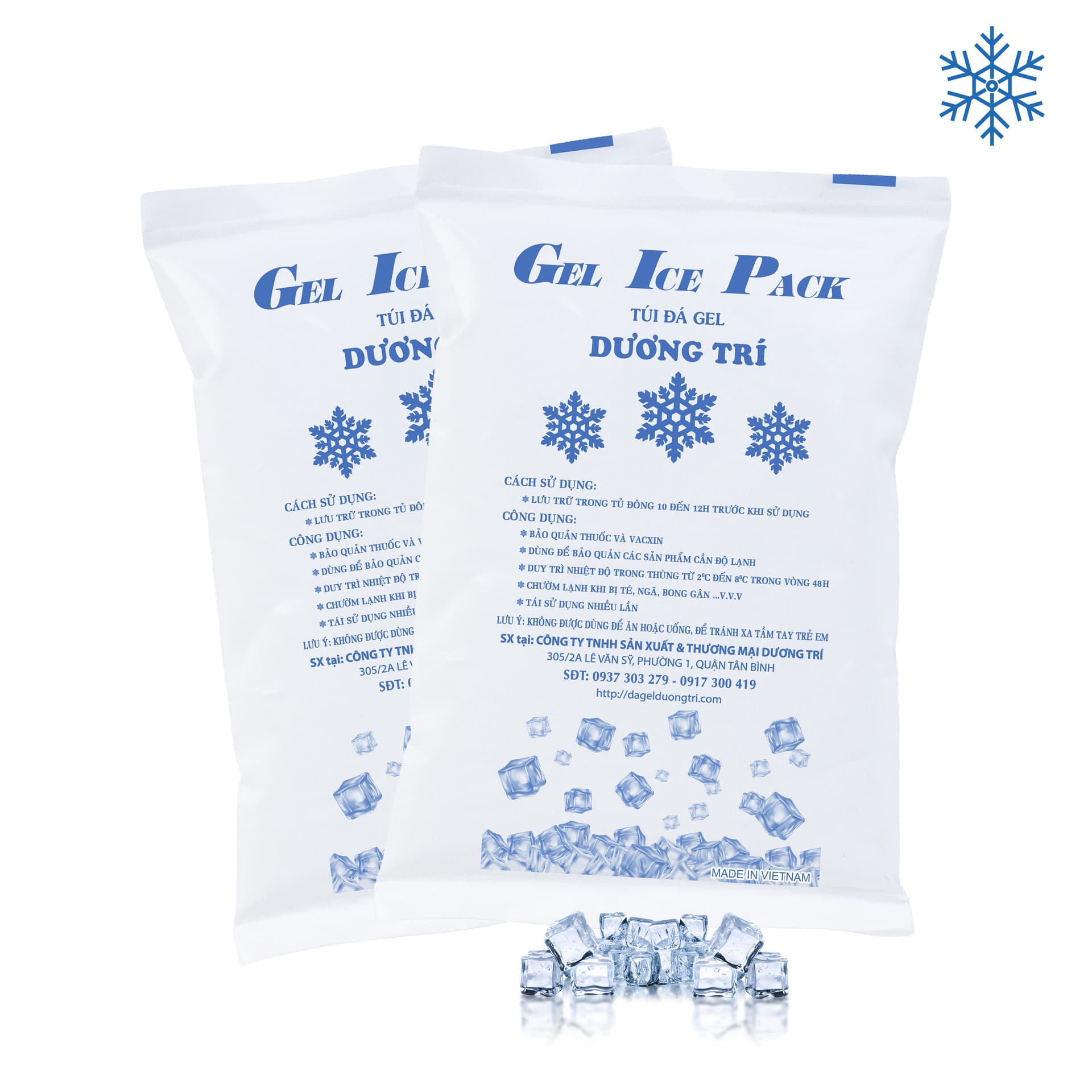 đá gel 300g cấp đông